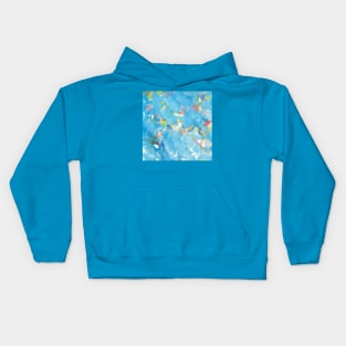 Fish in the pond Abstract Painting Kids Hoodie